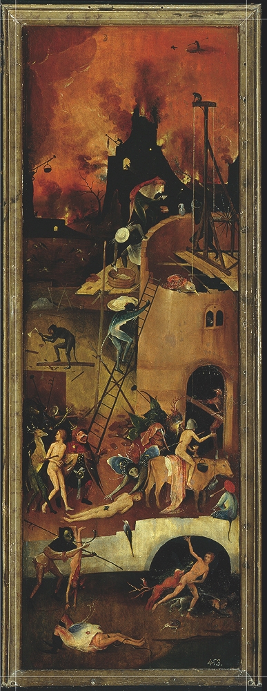 Jheronimus Bosch, zijluik de Hooiwagen, 1510-1515, Museo Nacional del prado