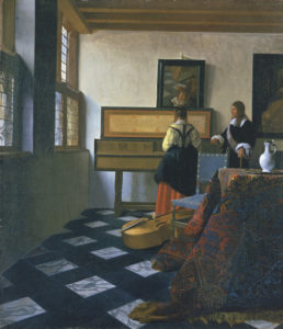 Johannes Vermeer_Muziekles