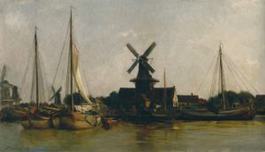 Daubigny, molens, Dordrecht