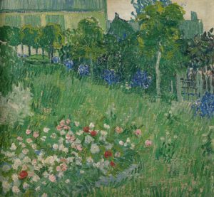 Van Gogh, De tuin van Daubigny,1890, Van Gogh Museum Amsterdam