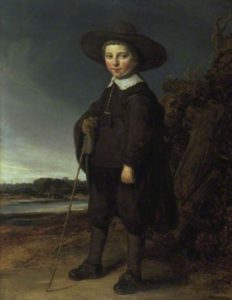 Flinck Portret van David Leeuw