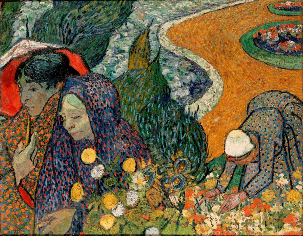 Van Gogh, tuin Etten